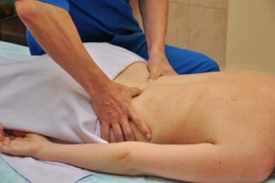 massage ostéochondrose lombaire